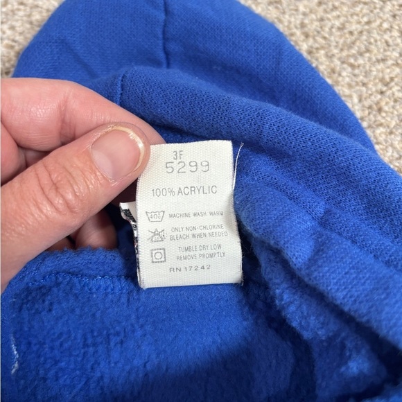 Vintage Jog Togs NY Giants Snap Up Sweatshirt Toddler Size 2 NFL football unisex - Picture 3 of 7